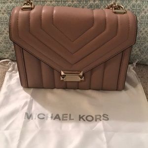 Used ONCE dusty rose MK purse!!